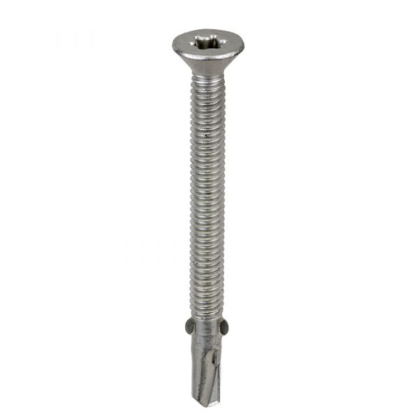 #12, #14 STAR FLAT HEAD SCREW WITH WINGS