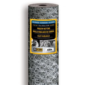 Poultry Netting – Galvanized 1"